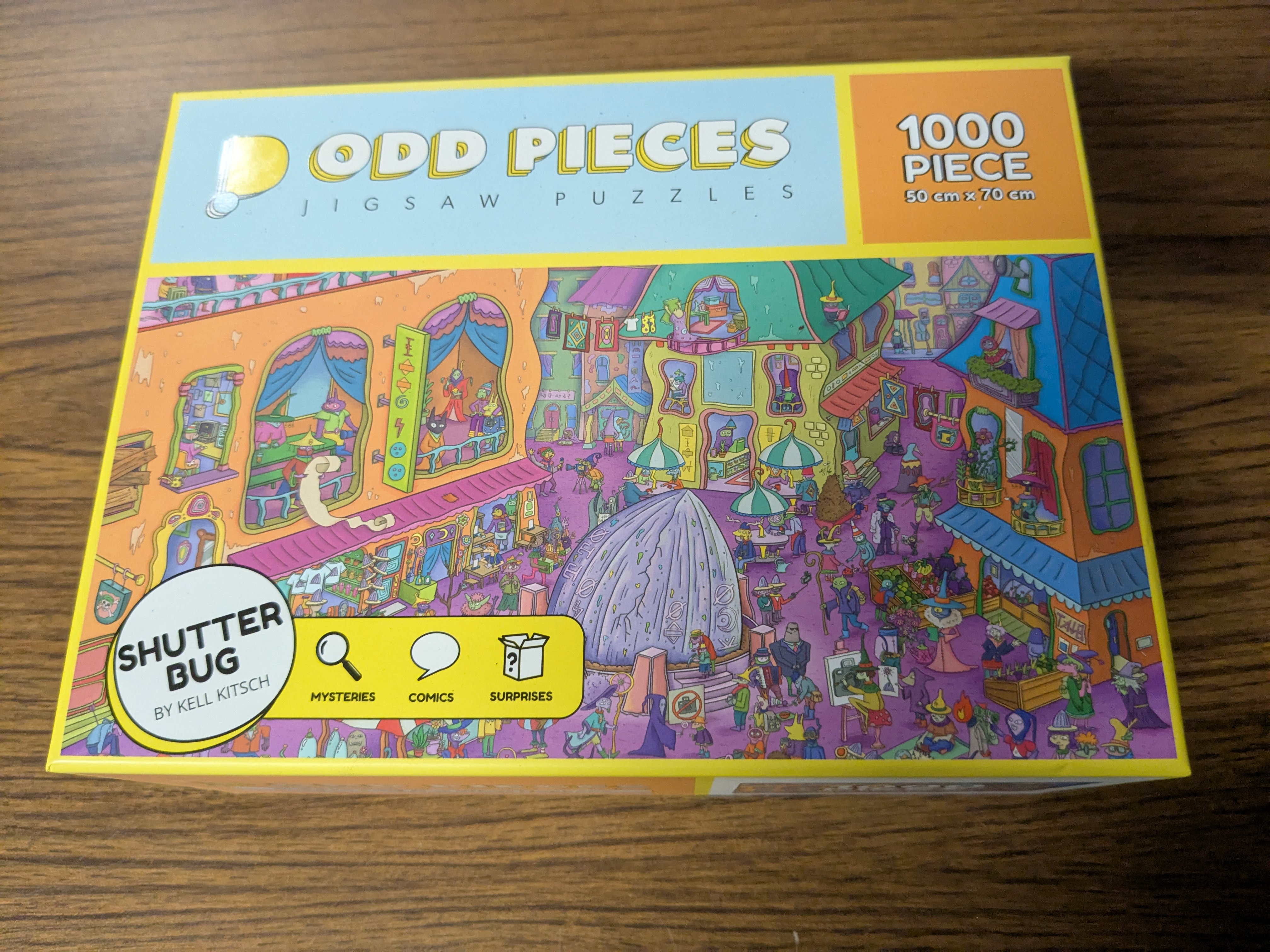 "Shutter Bug" Jigsaw Puzzle, by Odd Pieces, 1000 pcs