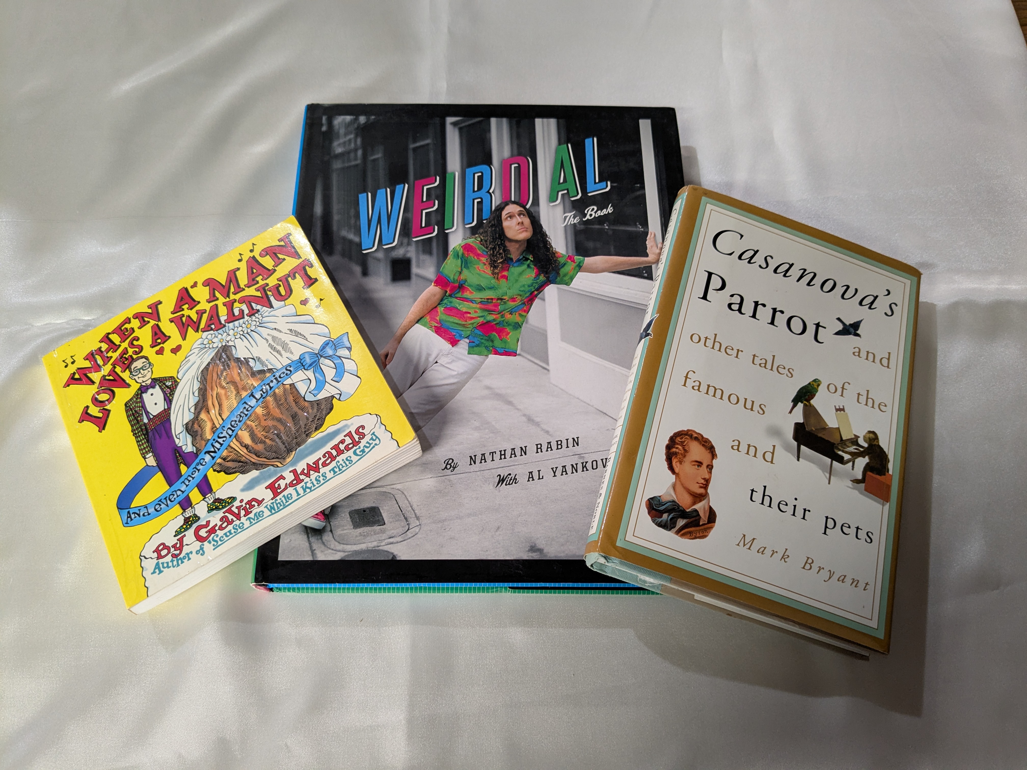 Solaris Potty Books! - Bundle #2 (featuring Weird Al, misheard lyrics, & celebrity pets)