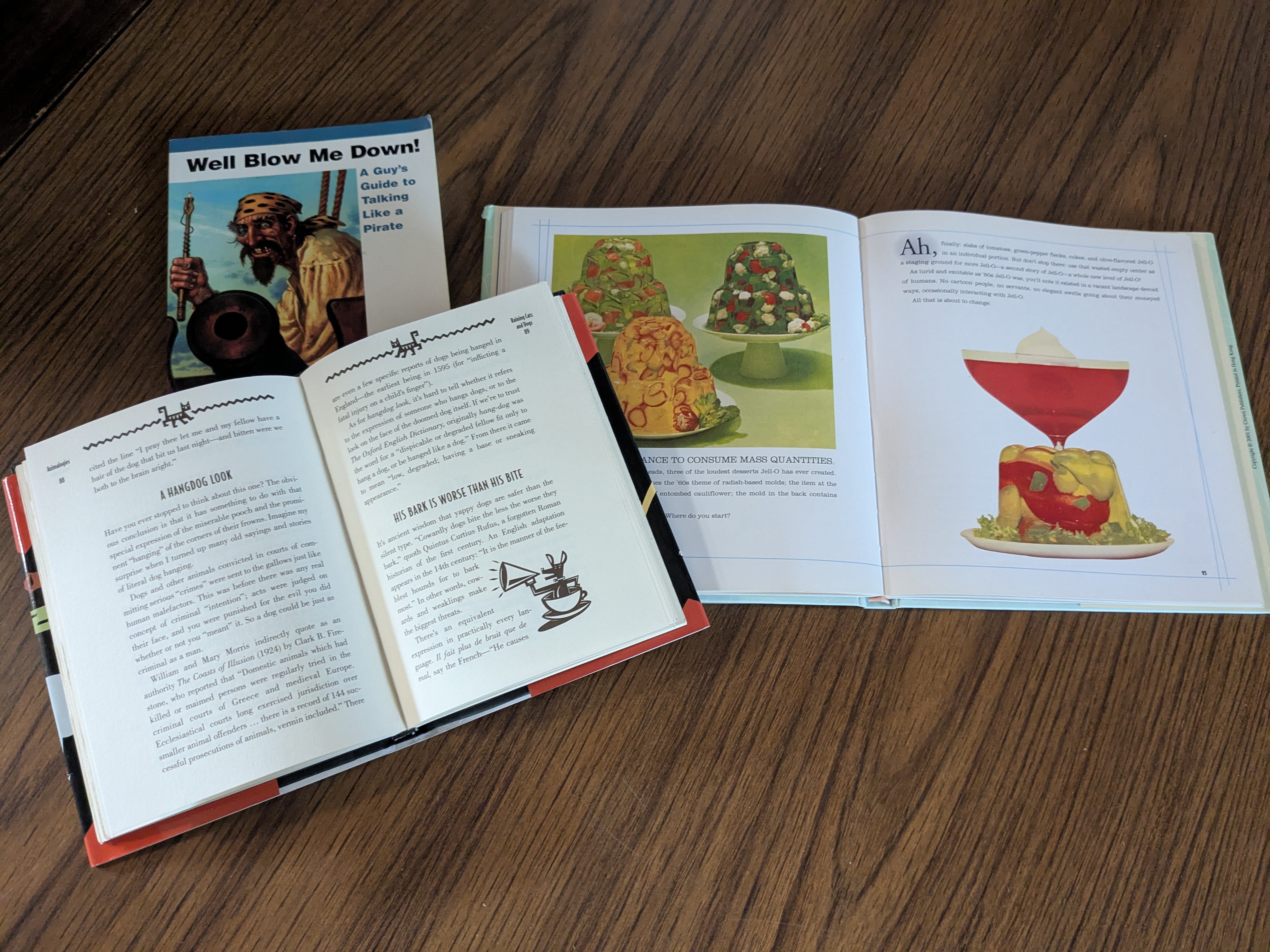 Solaris Potty Books! - Bundle #3 (pirate lore & lingo, animal idioms, and regrettable retro cuisine)