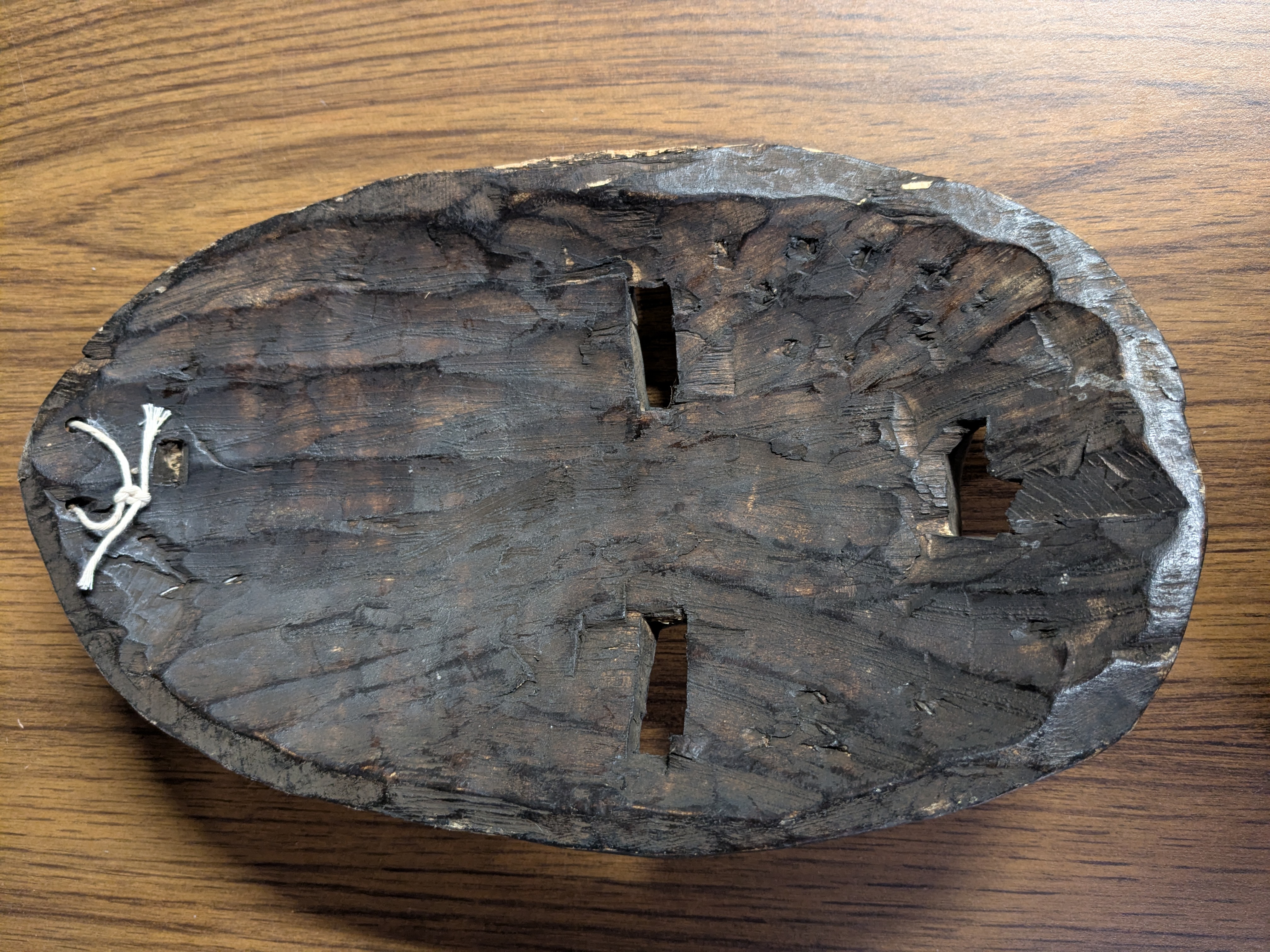 Hand-Carved Ashanti Mask - Creativity & Protection