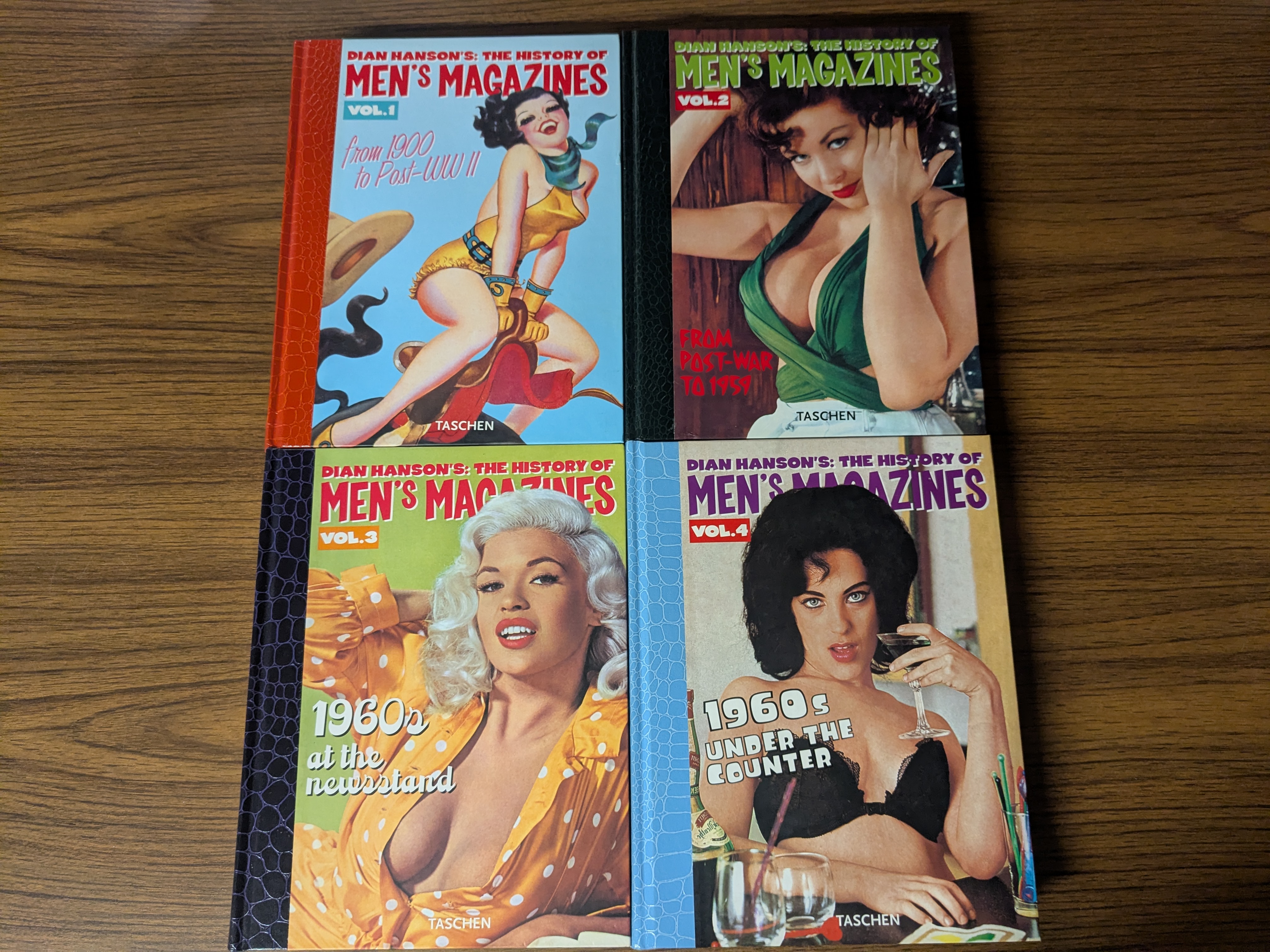 The History of Men's Magazines (4 volumes) - ADULT