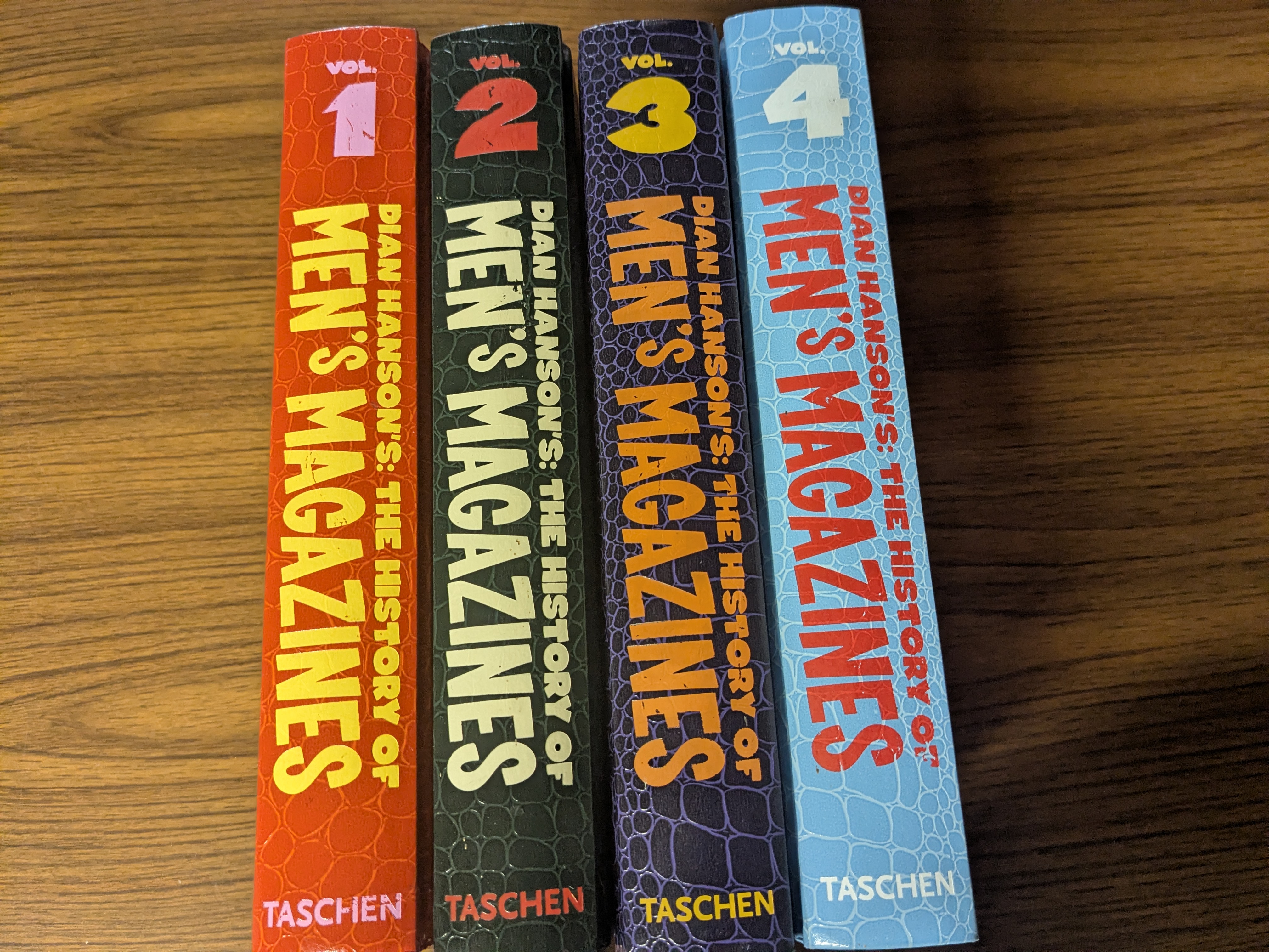 The History of Men's Magazines (4 volumes) - ADULT