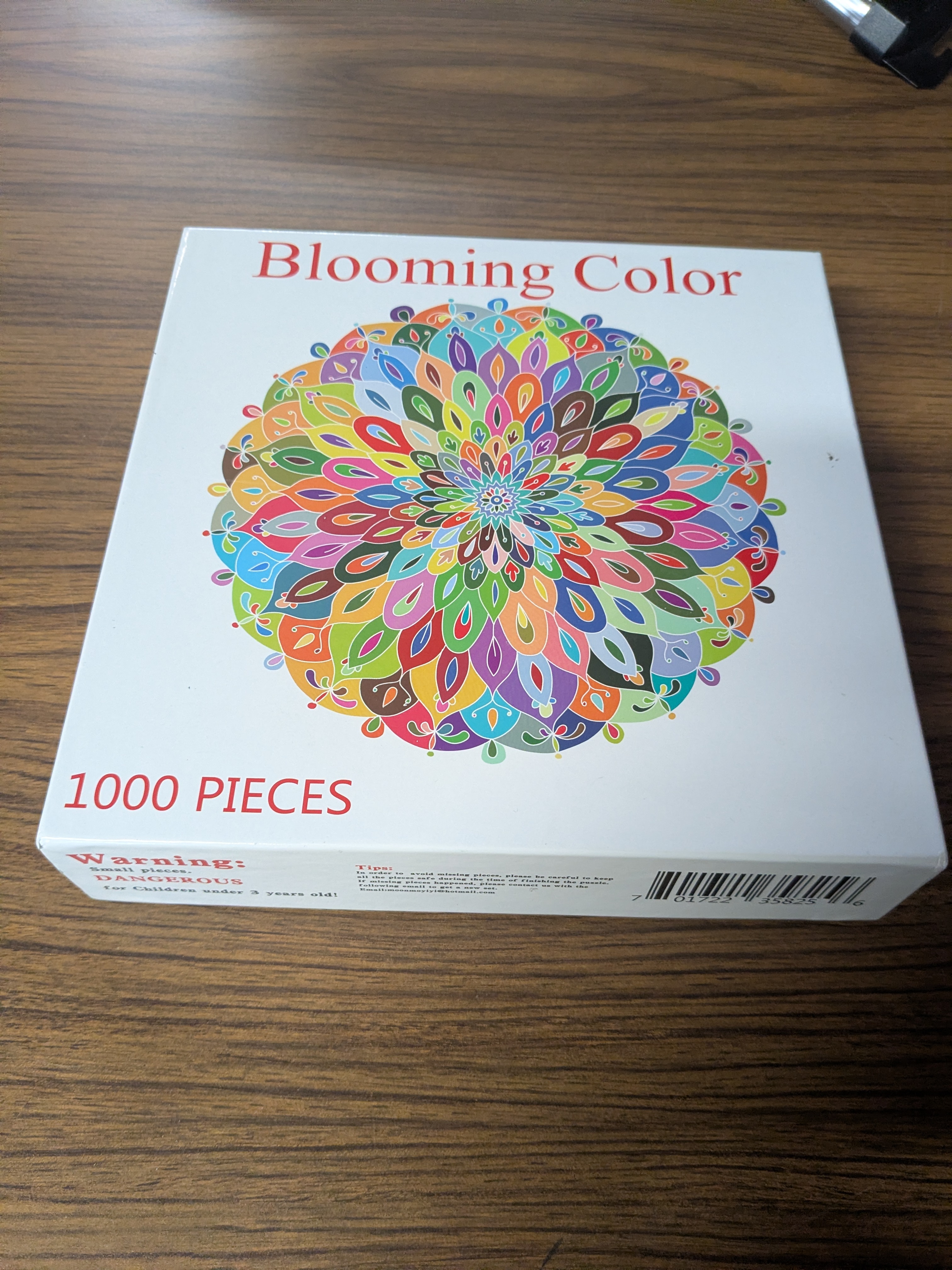 Blooming Colors jigsaw puzzle, by Bgraamiens, 1000 pcs