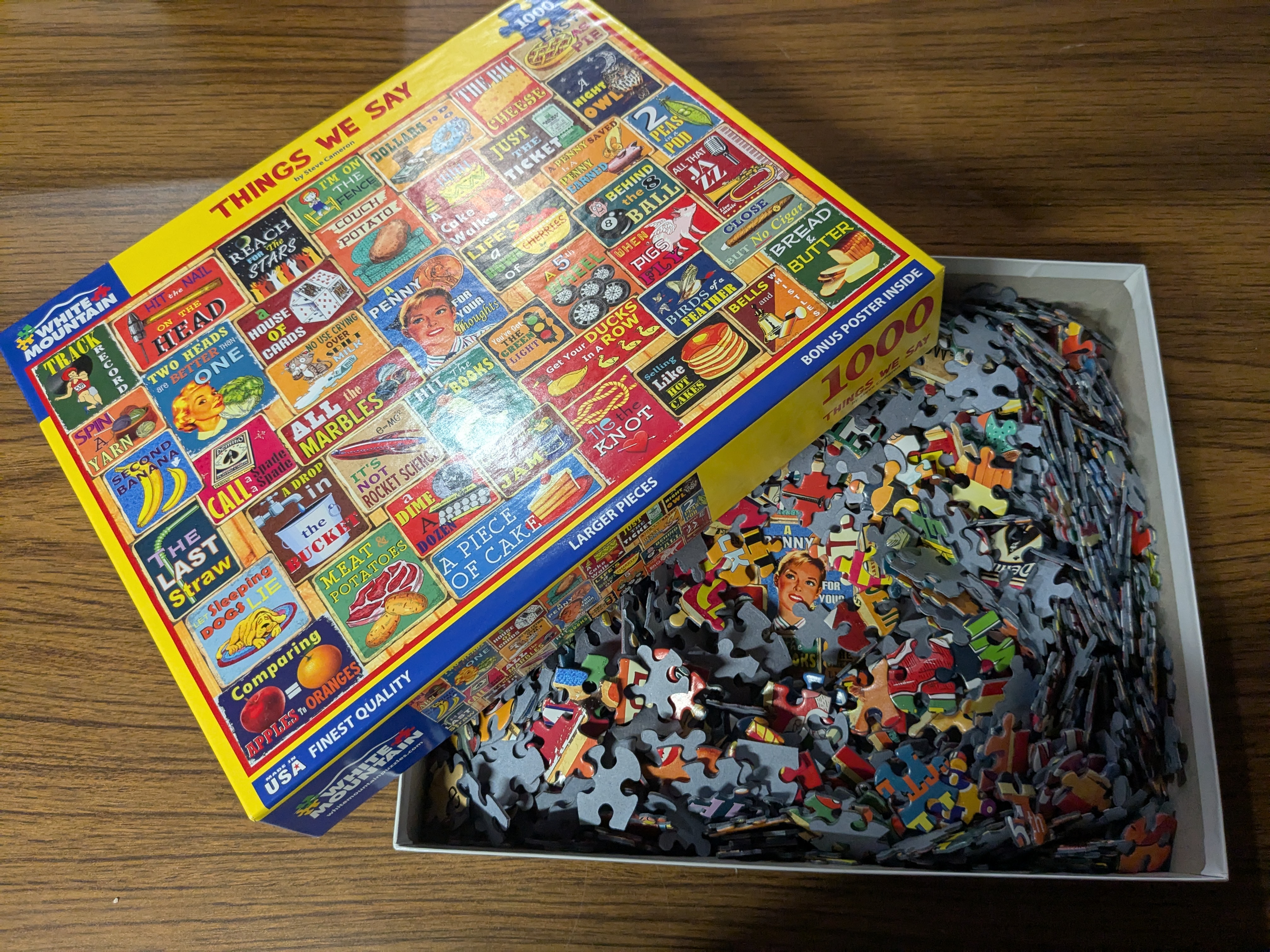 "Things We Say" Jigsaw Puzzle, 1000 pcs