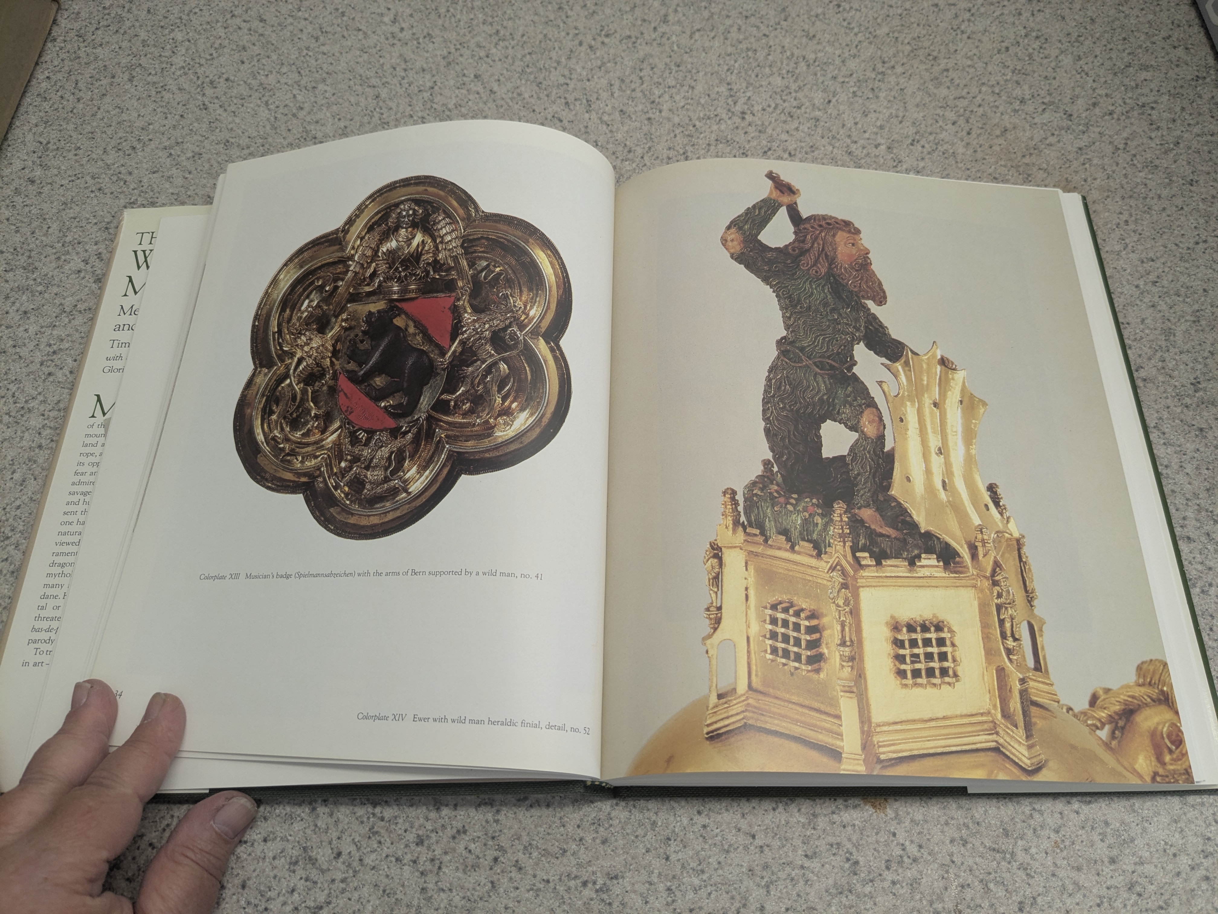 The Wild Man: Medieval Myth and Symbolism, by Timothy Husband (hardcover). 1980.