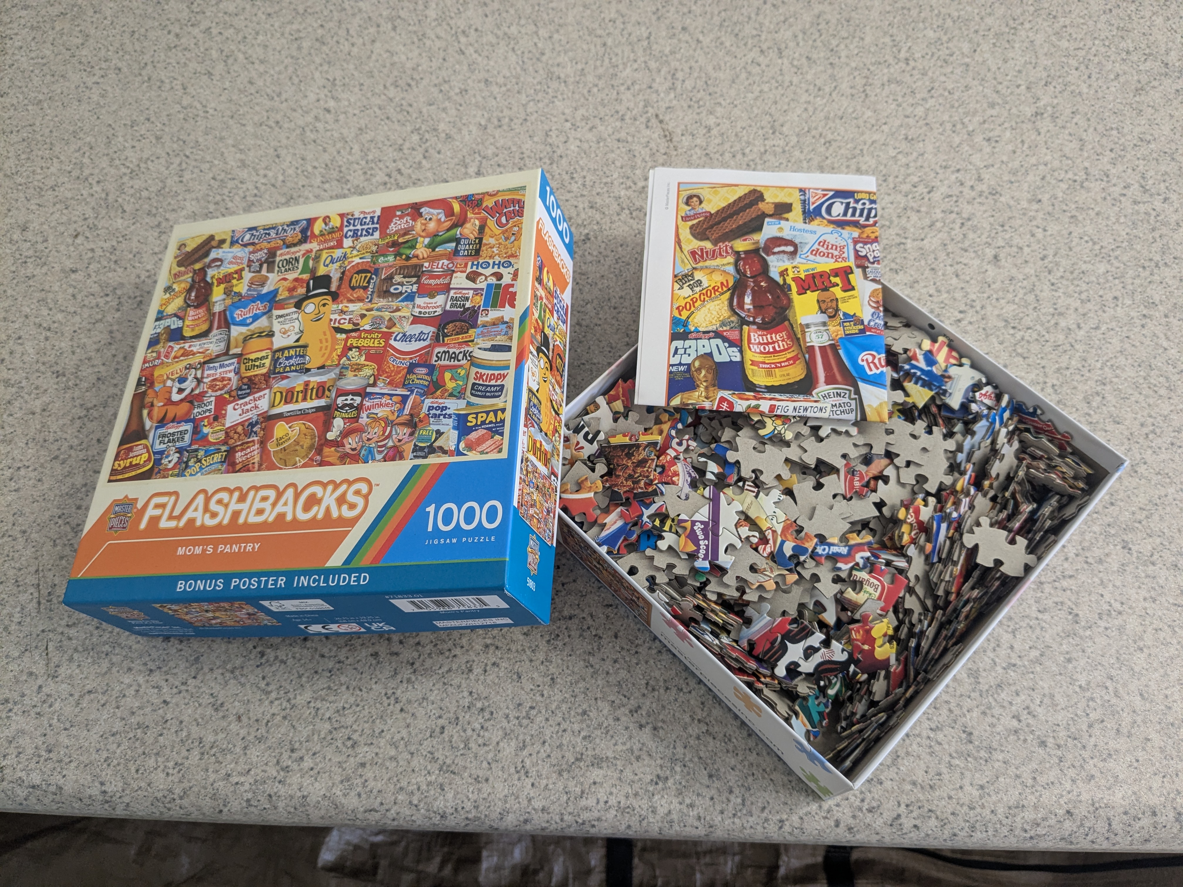 "Mom's Pantry" Jigsaw Puzzle, by Flashbacks, 1000 pcs