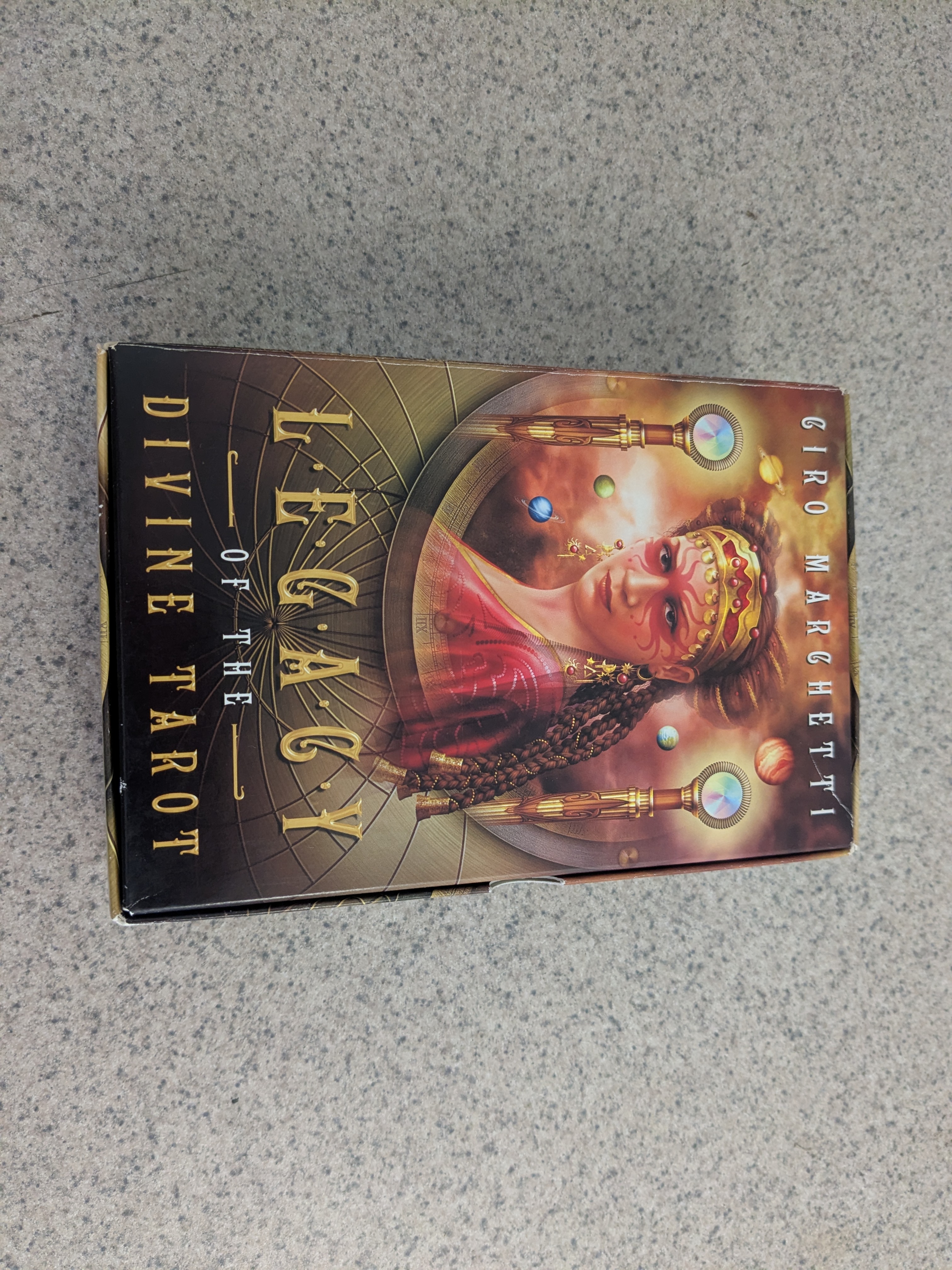 Legacy of the Divine Tarot, by Ciro Marchetti, 2009 - deck and book set