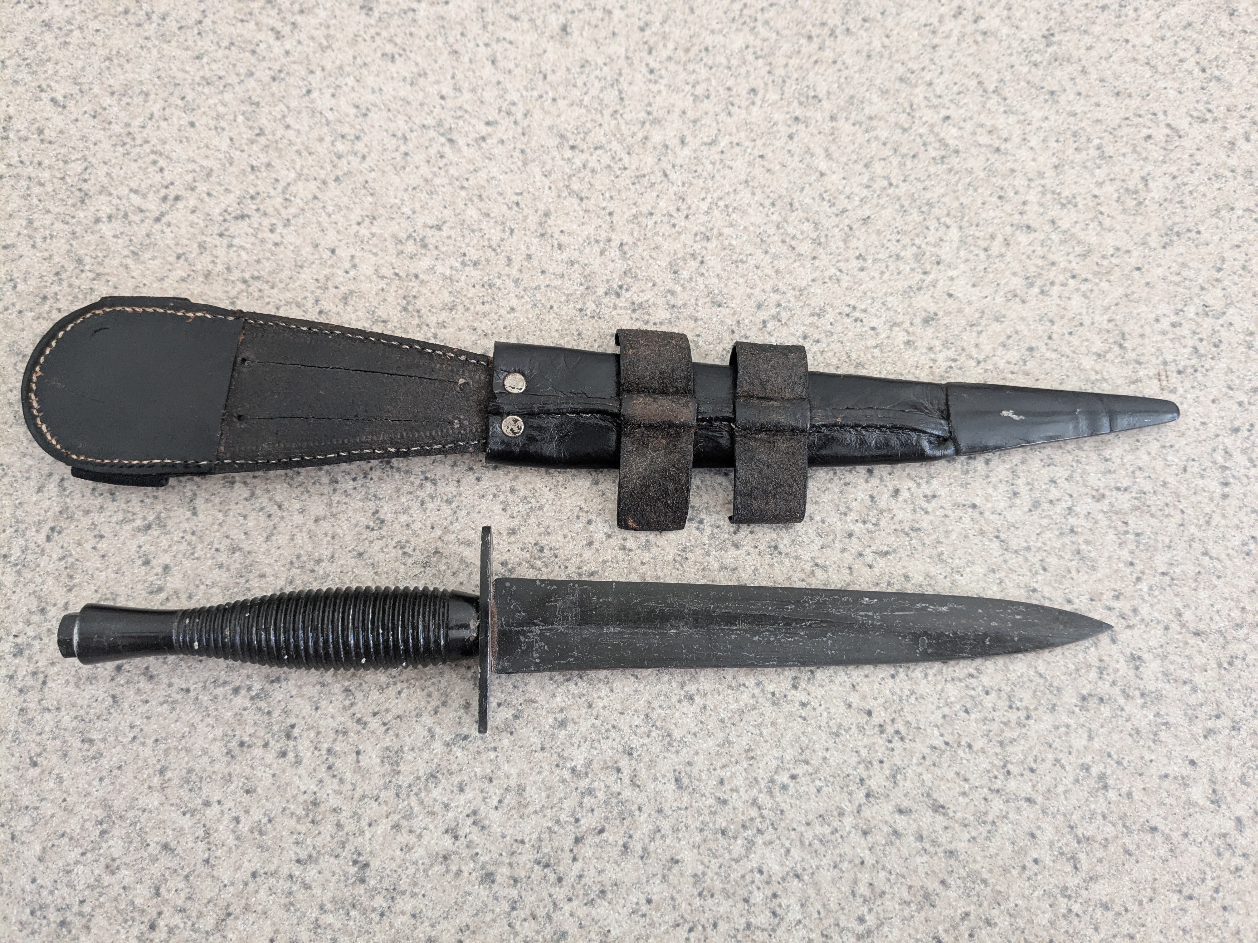 Fairbairn-Sykes Commando Dagger (reproduction, made in Pakistan)