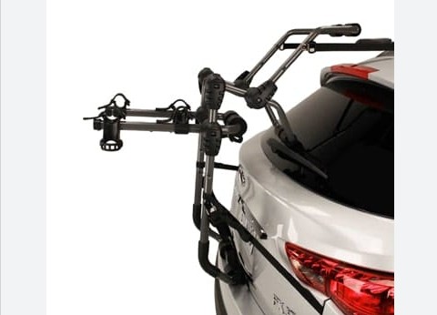 Two-Bike Over-the-Top Trunk-Mounted Bike Rack, by Hollywood Racks. Like new!