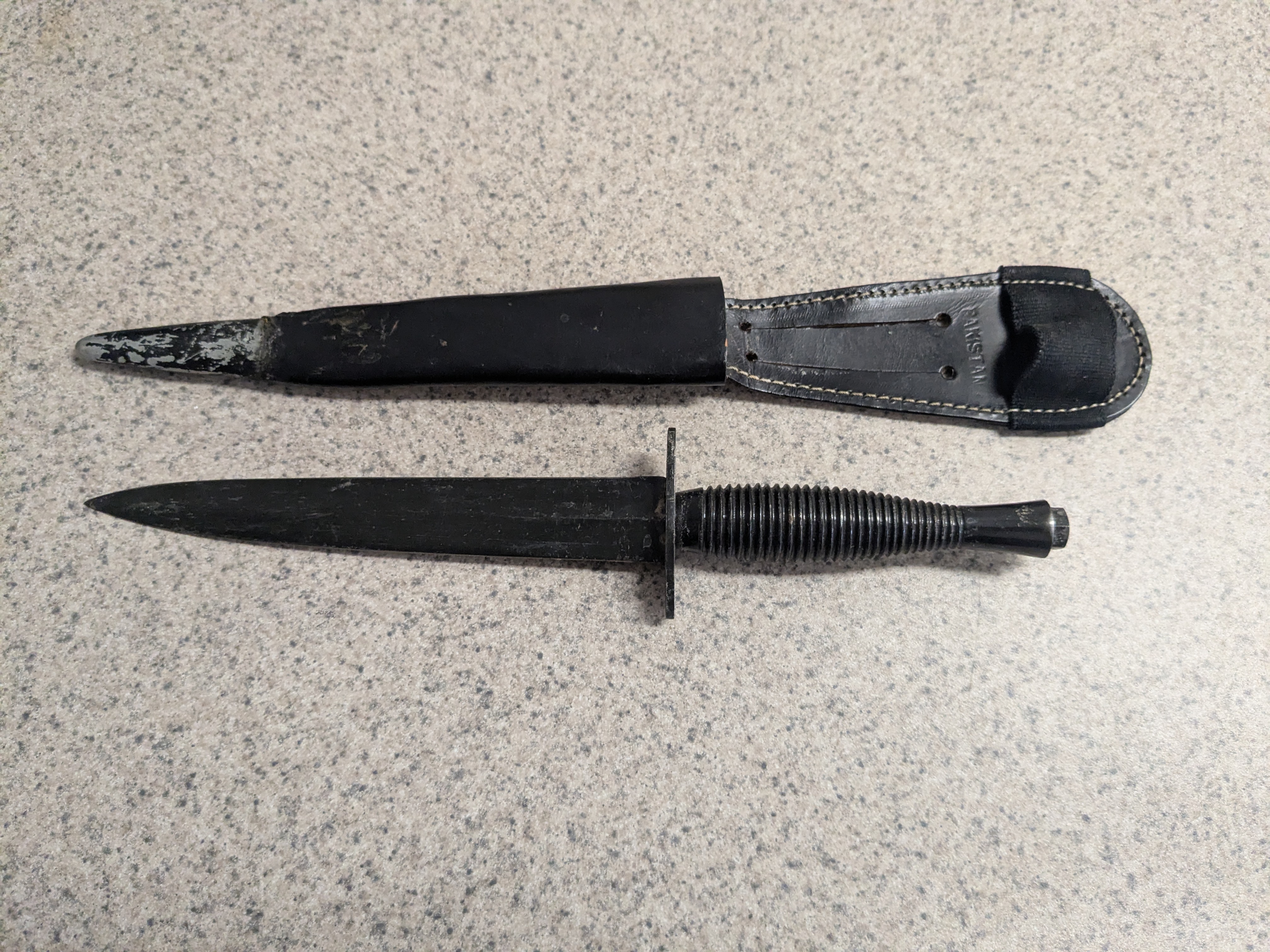 Fairbairn-Sykes Commando Dagger (reproduction, made in Pakistan)