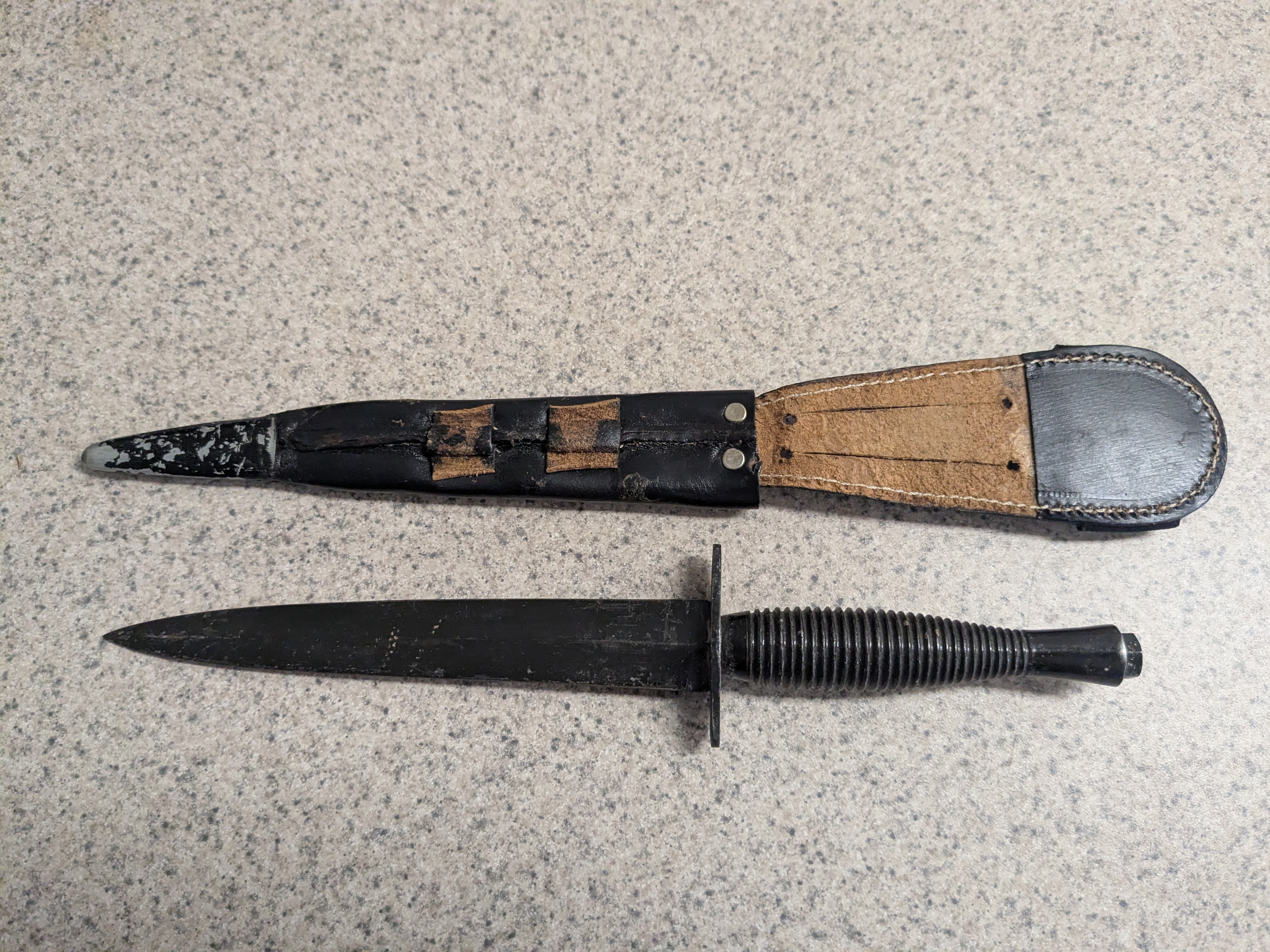 Fairbairn-Sykes Commando Dagger (reproduction, made in Pakistan)
