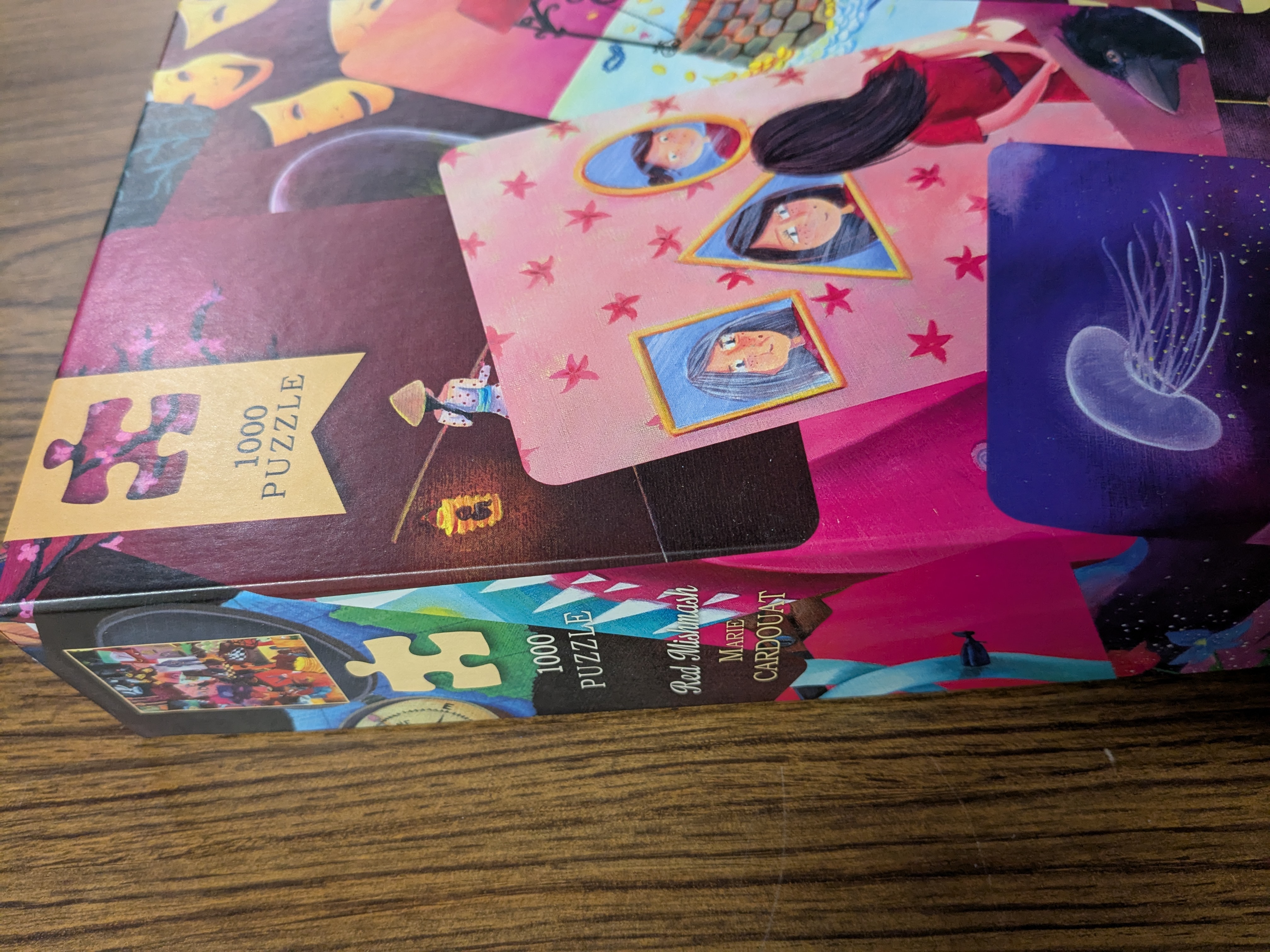 Dixit "Red Mishmash" Jigsaw Puzzle, 1000 pcs