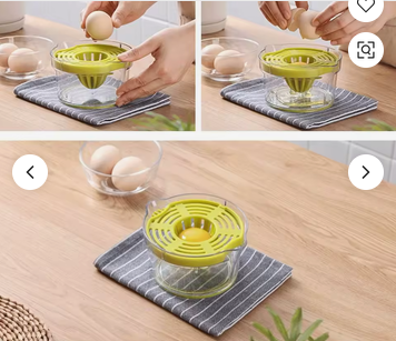 4-in-1 Citrus Juicer/Grater/Egg Separator