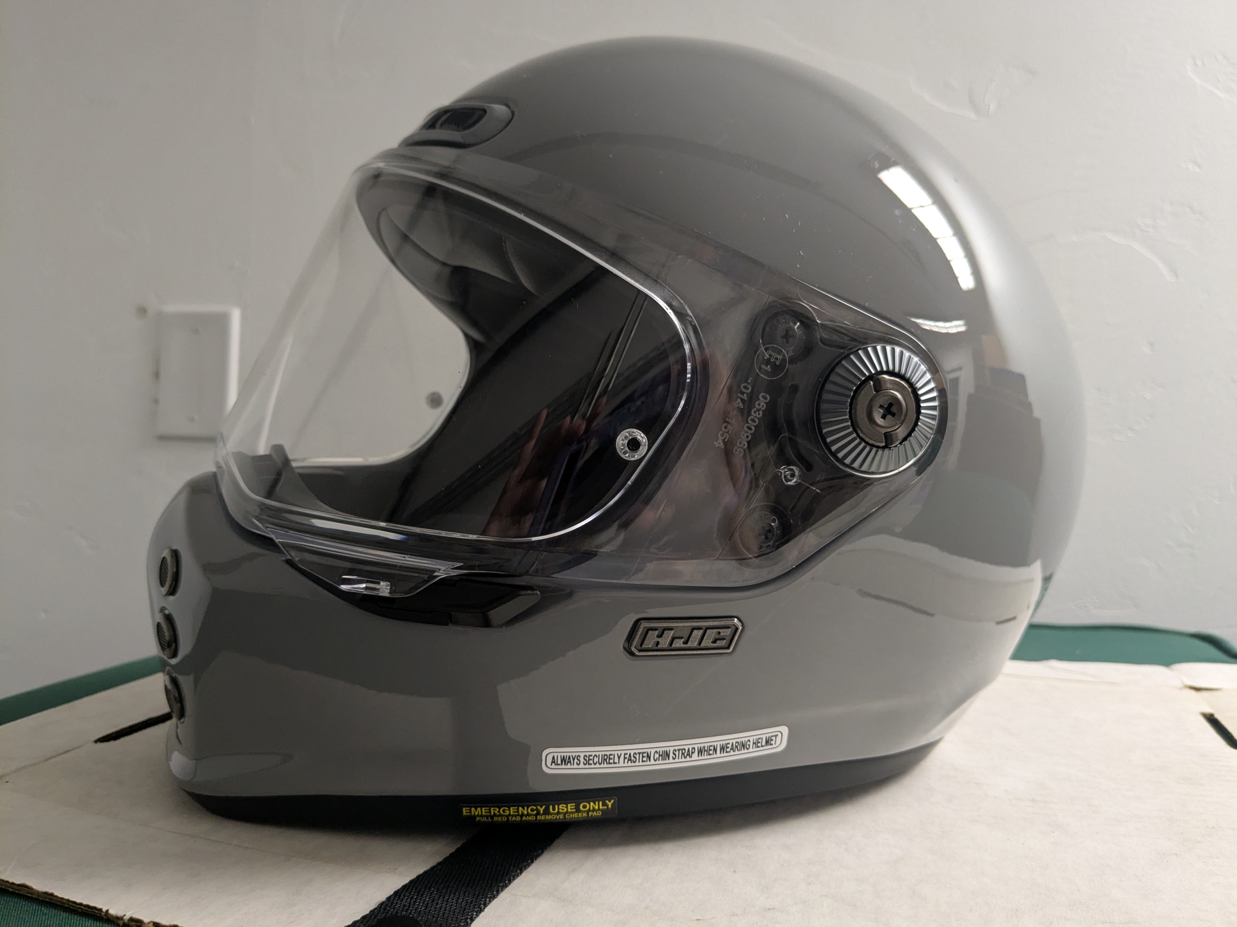 HJC Motorcycle Helmet, model V10, N Gray
